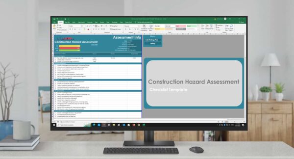 Construction Hazard Assessment Checklist Template!