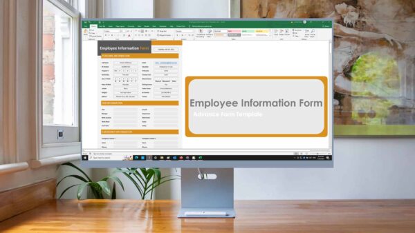 Employee Information Form Template!