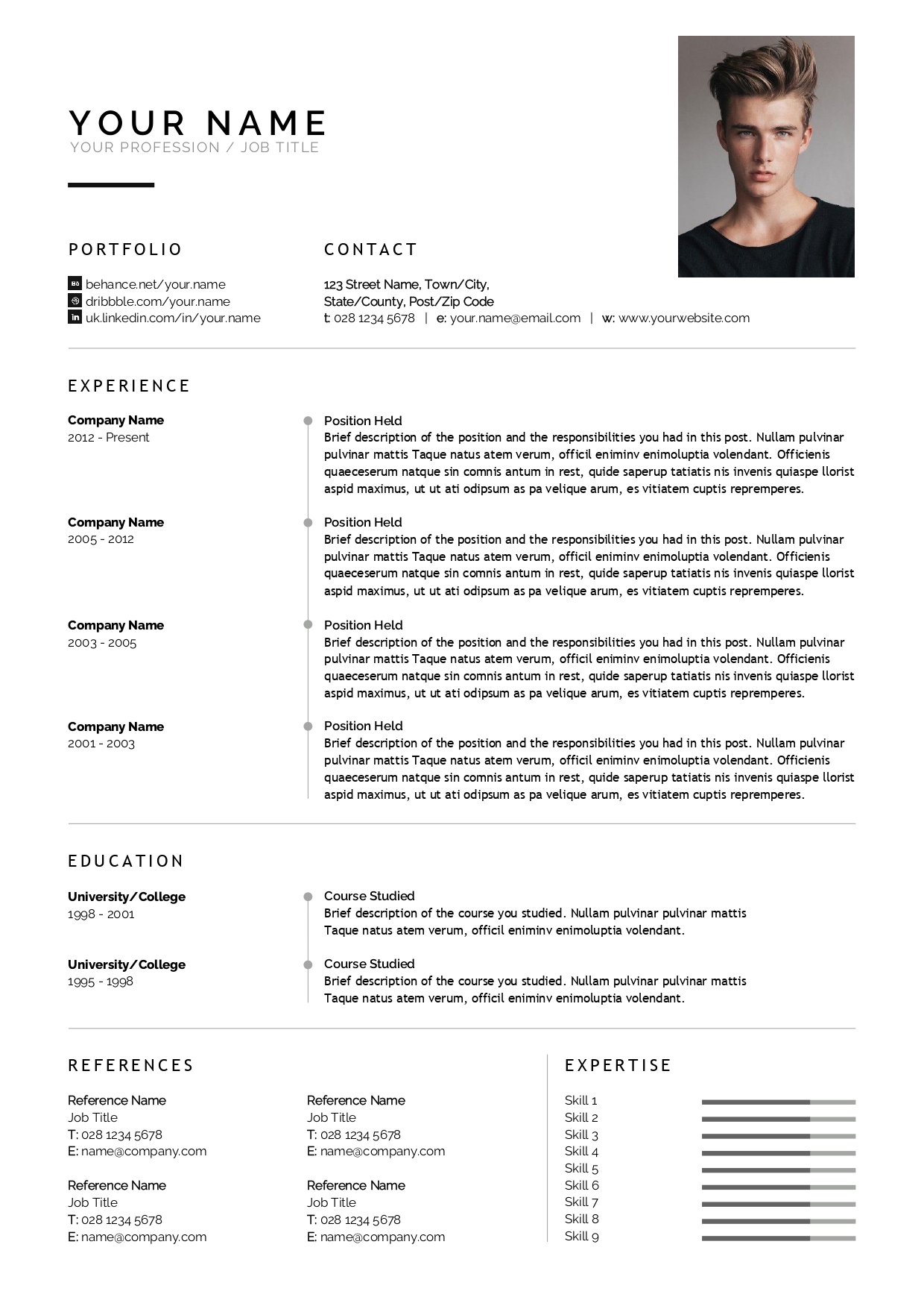 Resume/CV Template