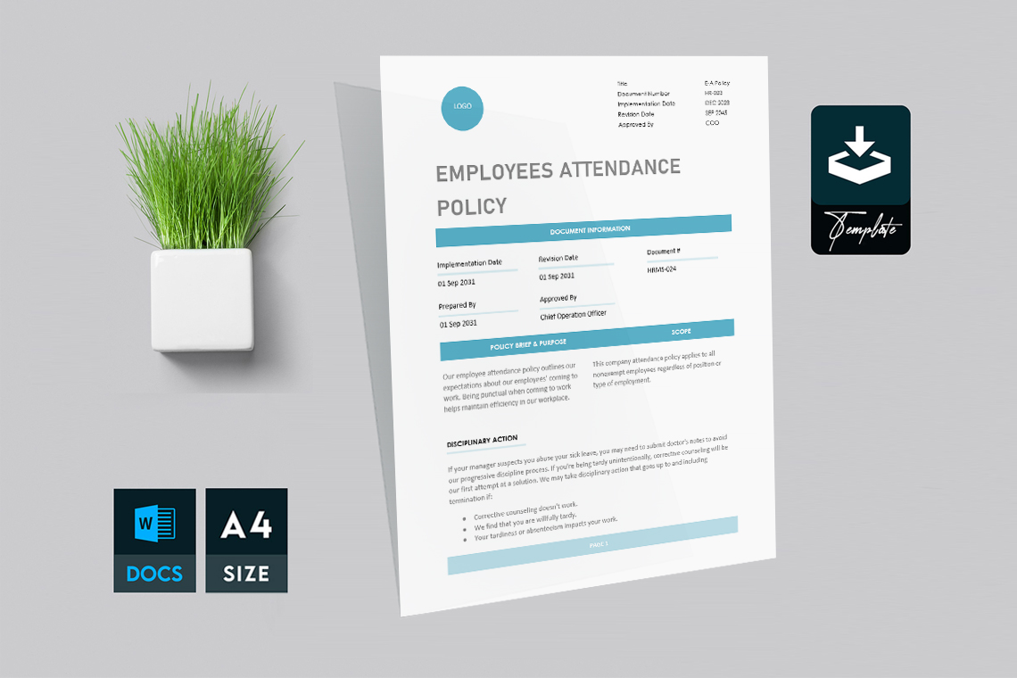 Employees Attendance Policy Template