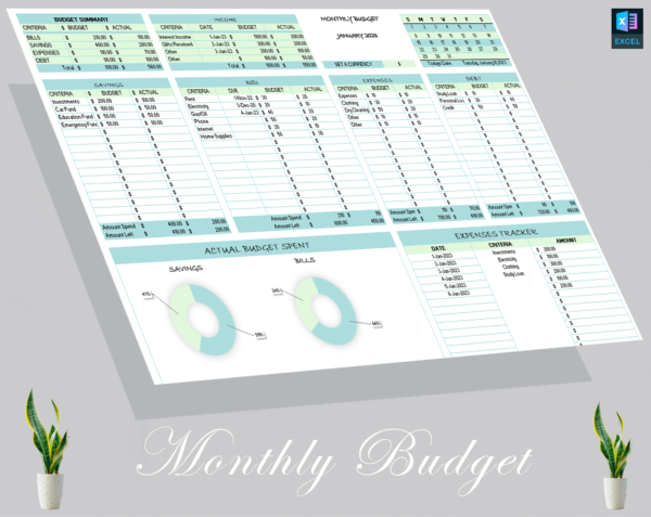 Monthly Budget Dashboard - Image 8