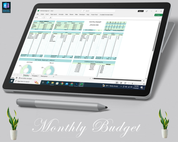 Monthly Budget Dashboard - Image 9