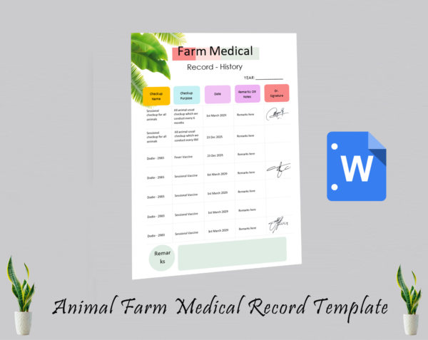 Animal Farm Medical Record Tracker - Image 2