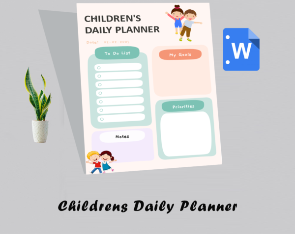 Children's Daily Planner - Image 2