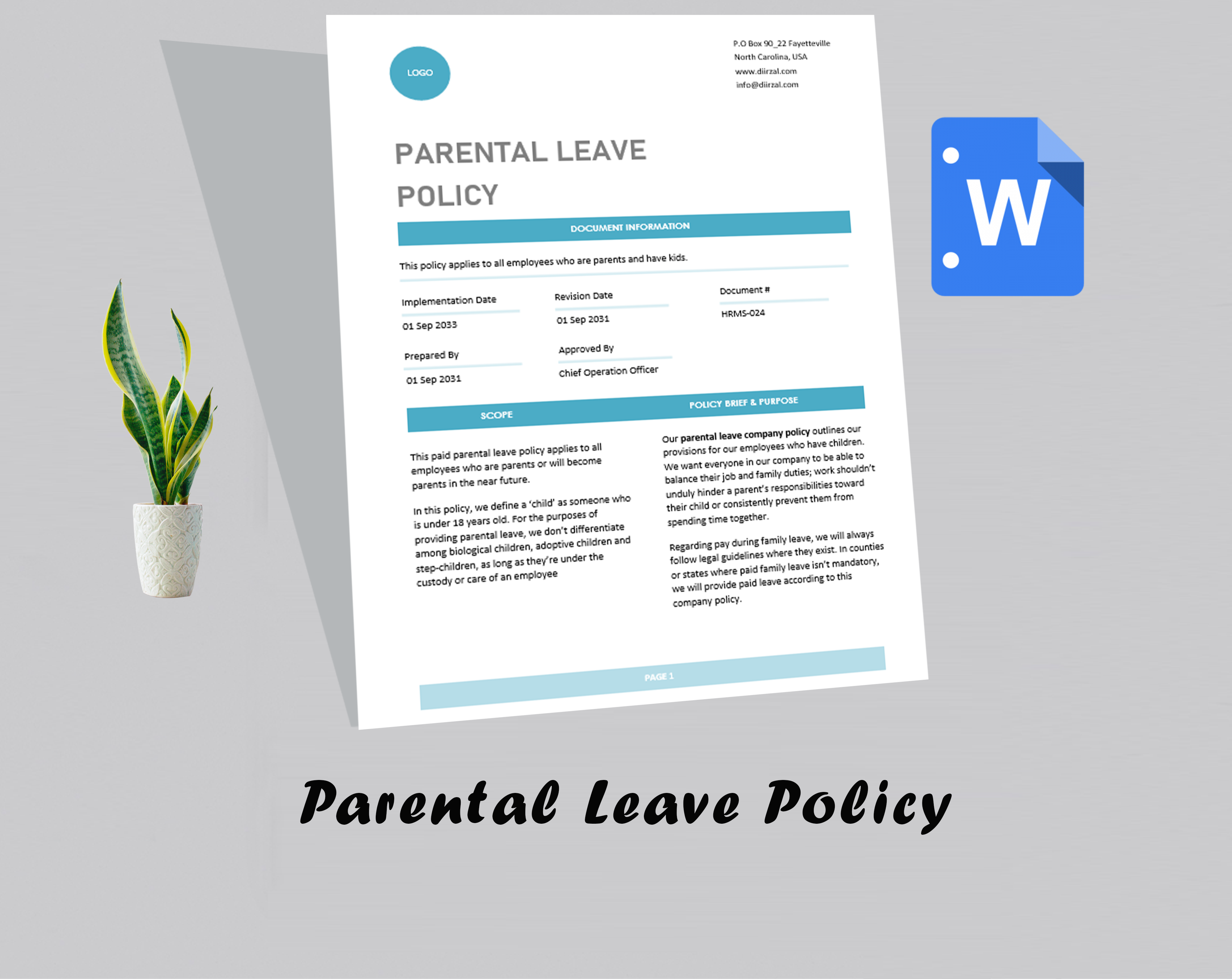 Parental Leave Policy Template