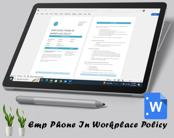 Employee Phone In Workplace Policy - Image 3