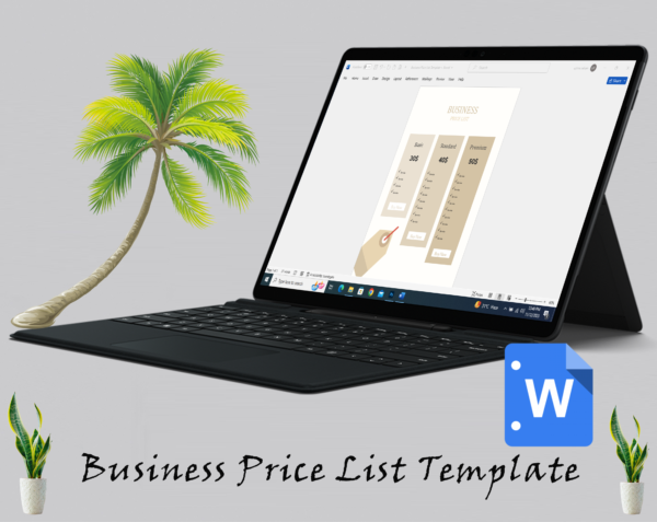 Business Price List Template – Editable & Customizable Pricing Guide for Small Businesses - Image 4