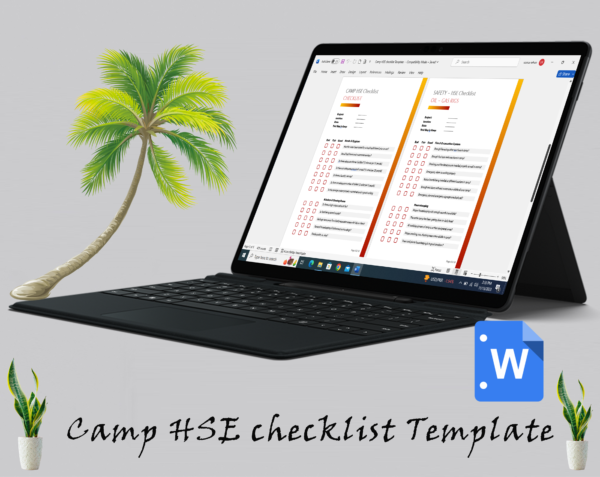 Camp HSE checklist Template - Image 4