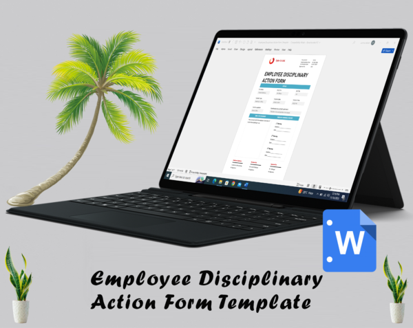 Employee Disciplinary Action Form Template - Image 4