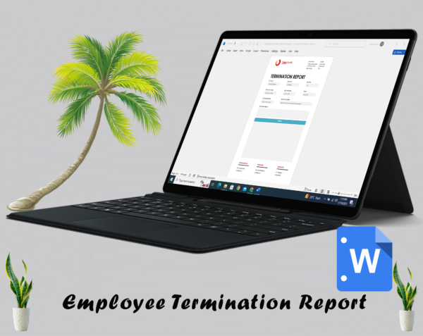 Employee Termination Report Template - Image 4