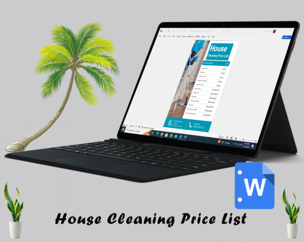 House Cleaning Price List Template - Image 4