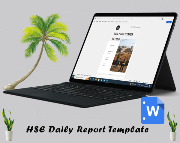 HSE Daily Report Template - Image 4