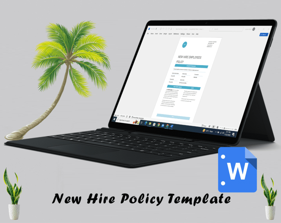 Customizable Onboarding Policy Template for Smooth Hiring Customizable Onboarding Policy Template for Smooth Hiring