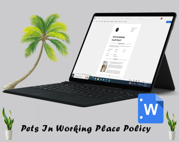 Pets In Working Place Policy Template - Image 4