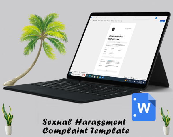 Sexual Harassment Complaint Form Template - Image 4