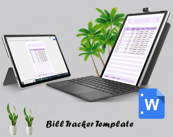 Bill Tracker Template - Image 5