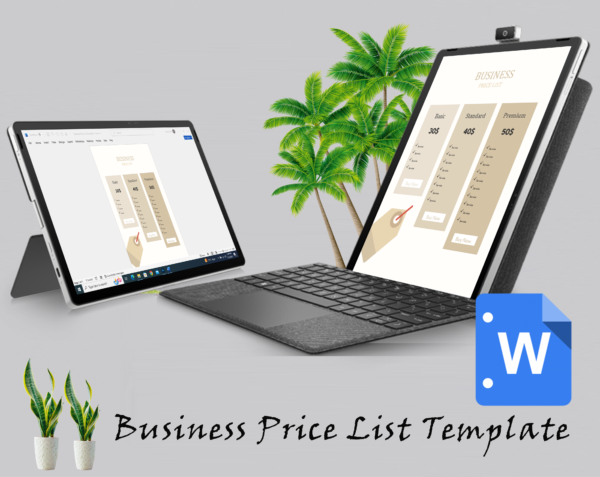 Business Price List Template - Image 5