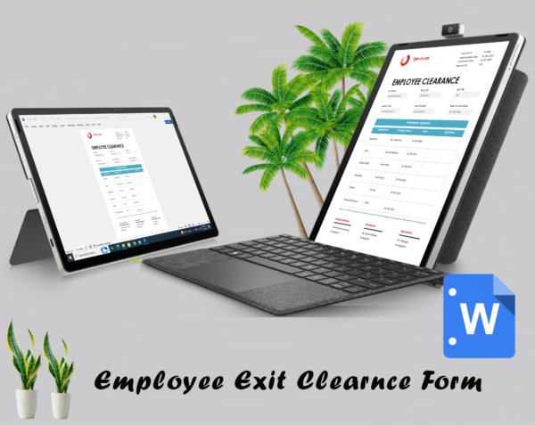 Employee Exit Clearance Form Template - Image 5