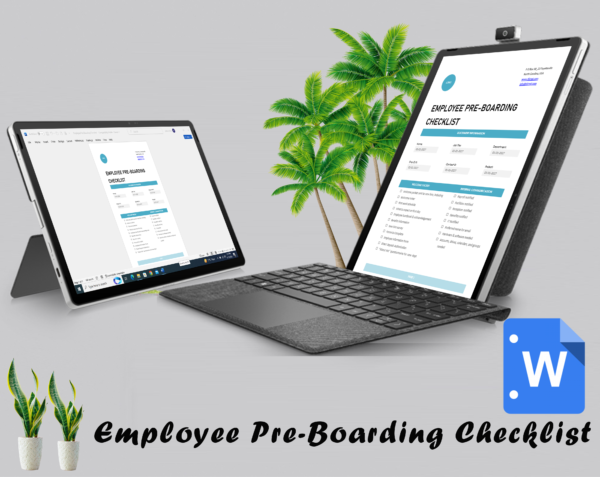 Employee Pre-Boarding Checklist - Image 5