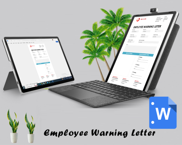 Employee Warning Letter Template - Employee disciplinary action template - Image 5