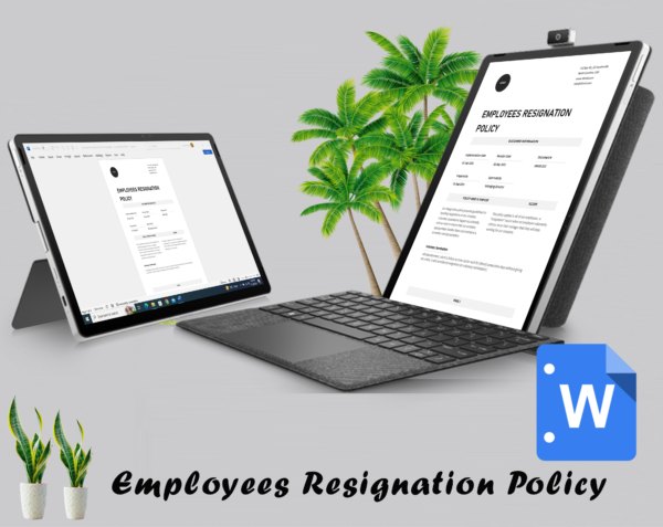 Employees Resignation Policy Template - Image 5