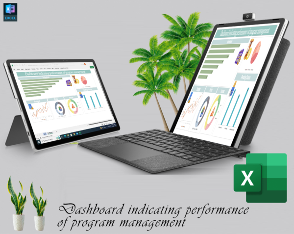 Dashboard indicating performance of program management - Image 5