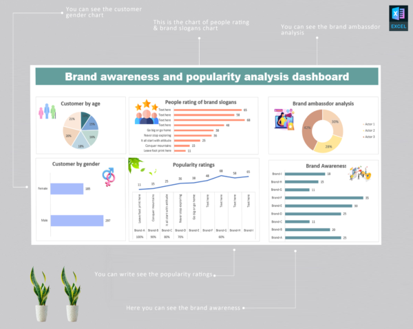 Brand awareness and popularity analysis dashboard - Image 6