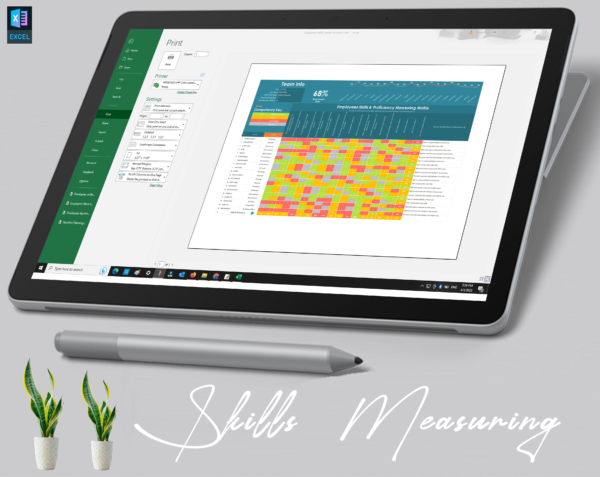 Employee Skills Tracker - Employee Skill Measuring Matrix - Image 5