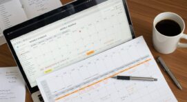 A weekly schedule in Google Sheets with a structured 7-day layout, color-coded tasks, and time slots, designed for easy customization and printing.