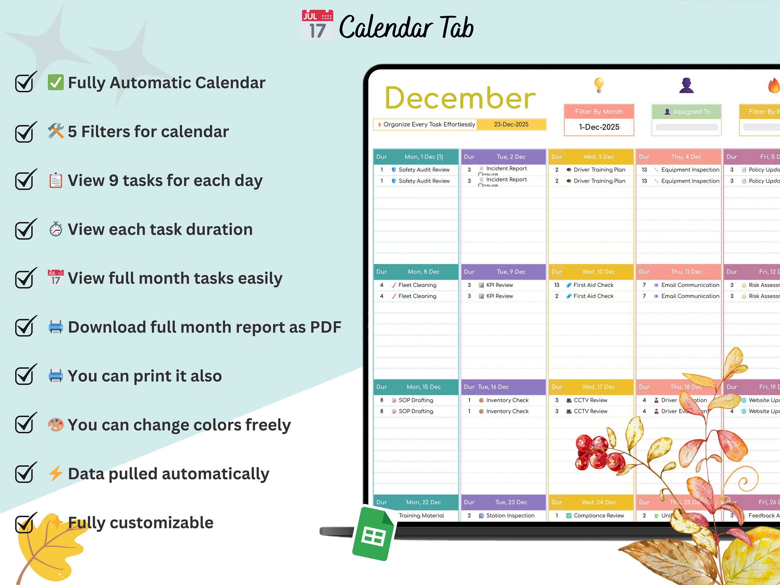 Eisenhower Matrix - eisenhower - priority matrix - decision matrix - to do spreadsheet - task prioritization - task management - planner - Image 11