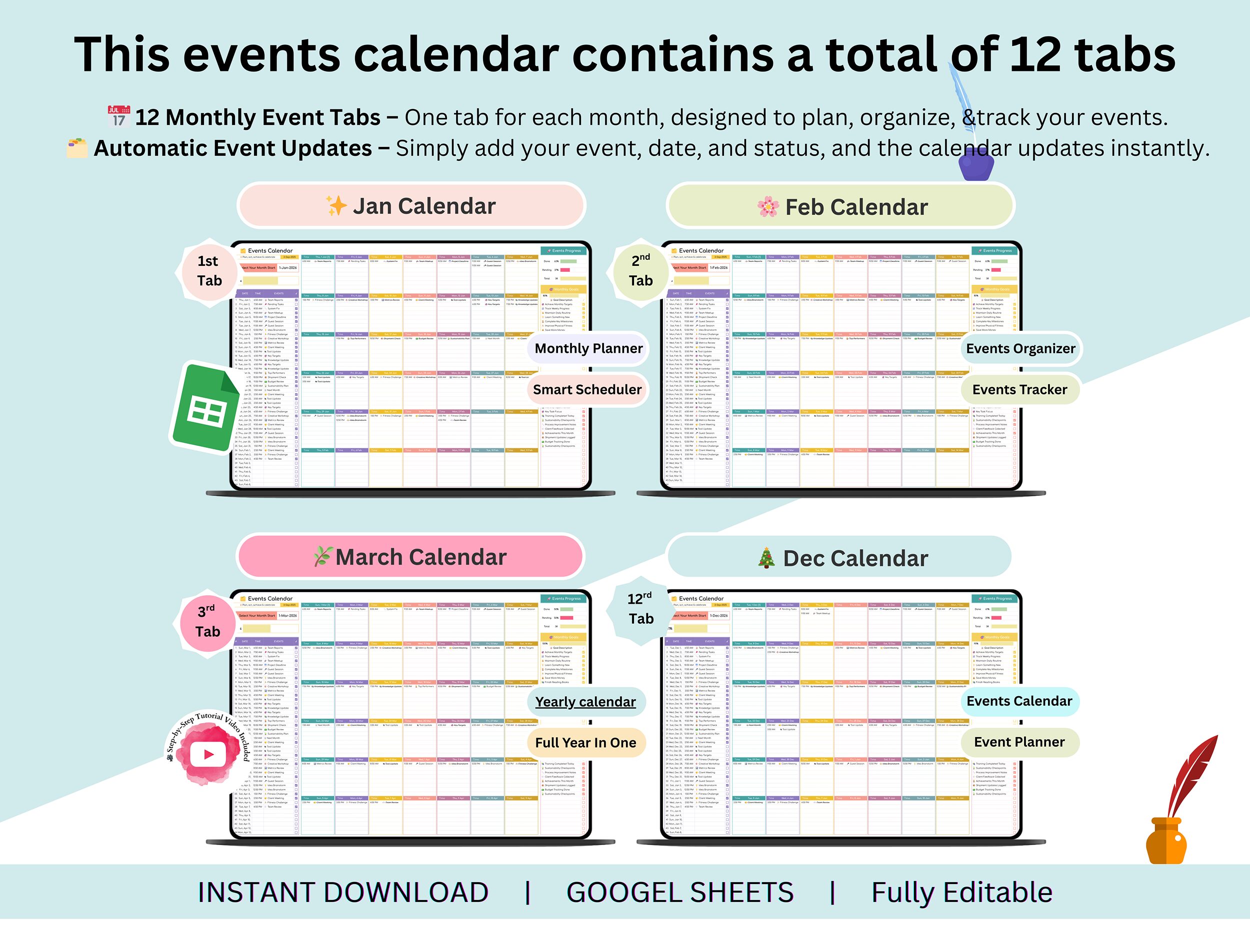Events Calendar Google Sheets – events calendar – events planner – the events calendar lifetime – events management – events schedule