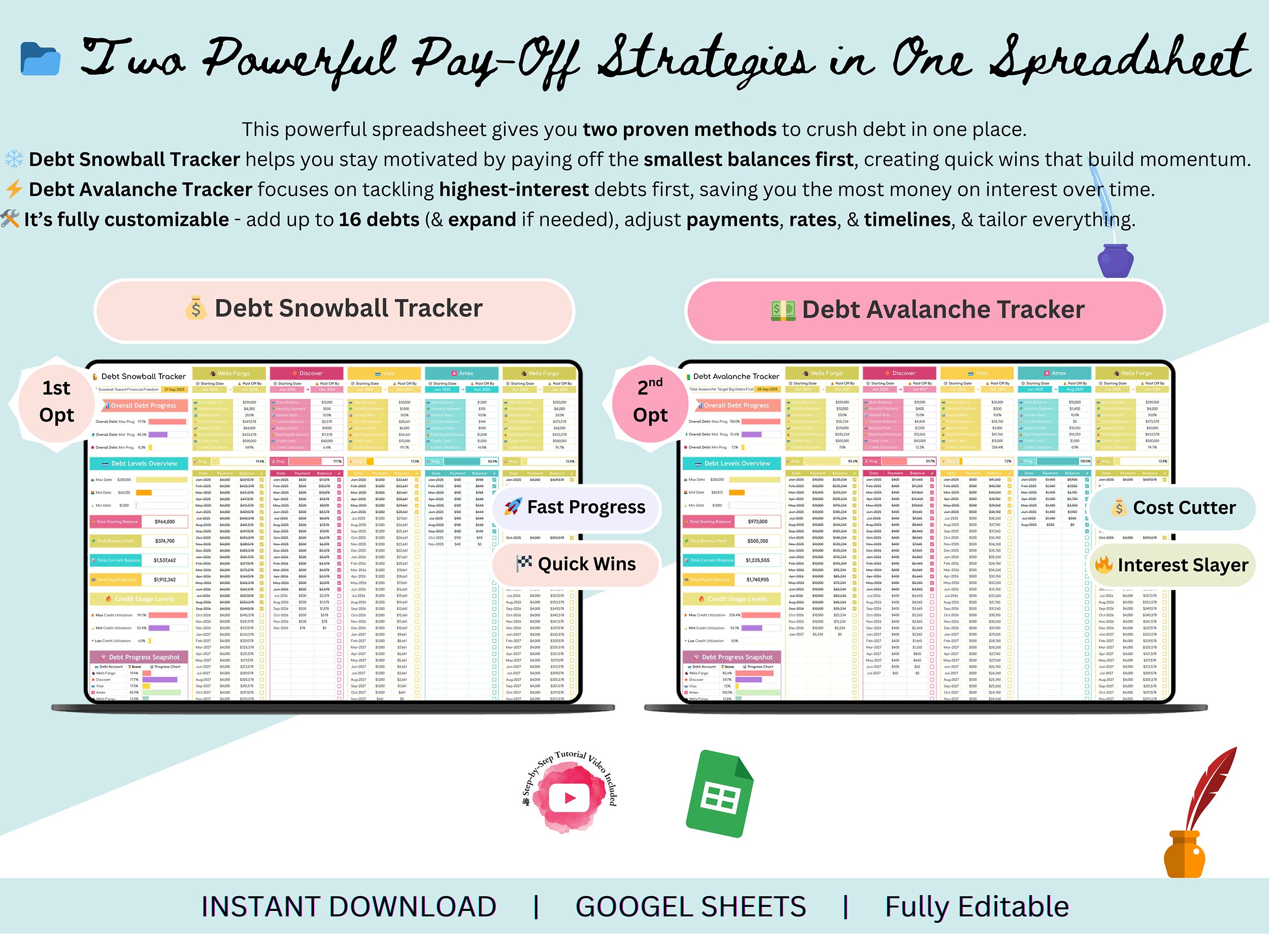 Debt Snowball Tracker google sheets – debt snowball spreadsheet google sheets – debt snowball spreadsheet – debt snowball google sheets