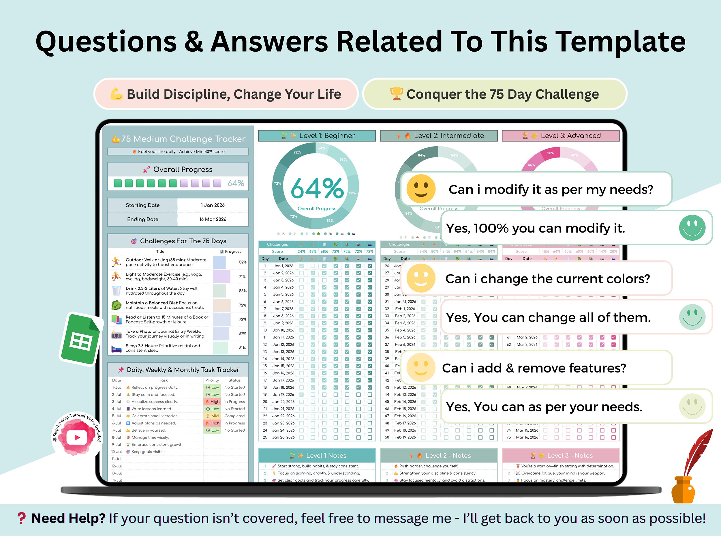 75 medium challenge – 75 days challenge tracker – 75 medium tracker – 75 day medium – 75 challenge tracker – 75 day challenge – 75 challenge