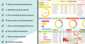 Appointment Tracker tab showing recorded client bookings