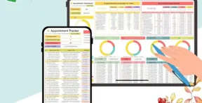 Appointment Dashboard tab with auto-generated charts and summaries