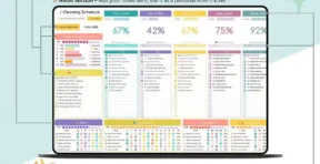 Printable deep cleaning checklist for quarterly and seasonal tasks