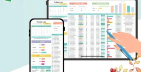 Monthly task planner dashboard with goal tracking