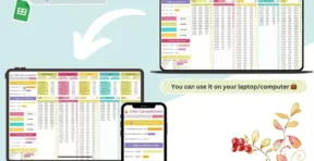 Monthly payment log with automatic balance updates