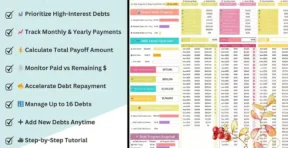 debt payoff tracker google sheets