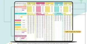 debt tracker google sheets