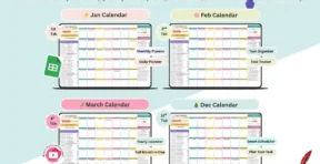 Task planner spreadsheet with notes and deadline columns