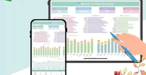 Fleet management summary by vehicle