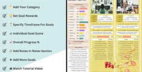 Color-coded habit streak tracker for building daily consistency