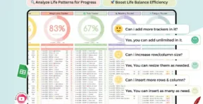 Goal tracker tab with short-term and long-term goal log and completion status
