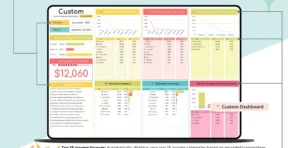 income expense Dashboard