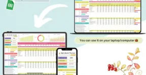 Net worth dashboard with color-coded assets vs. liabilities chart