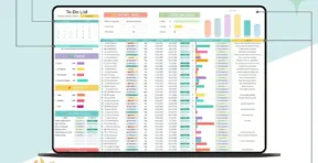 Everything included: five tabs and a step-by-step tutorial video