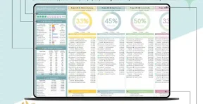 Project planning section with notes and start and end dates