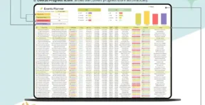Event planning spreadsheet template in Excel format