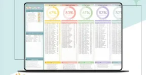 Weight loss tracker with automatic progress chart and goal weight comparison